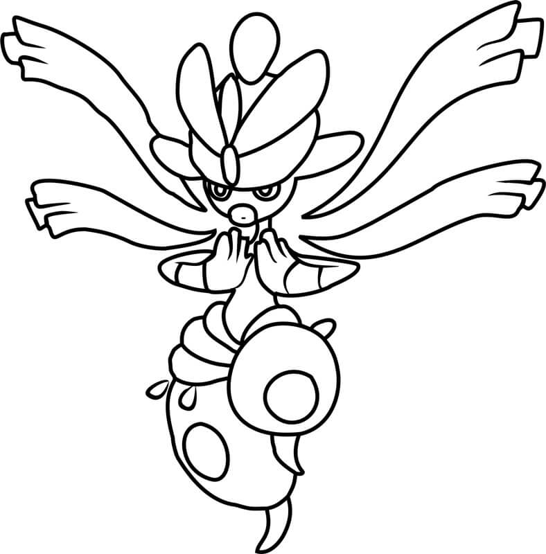 Mega Medicham Pokemon Värityskuva