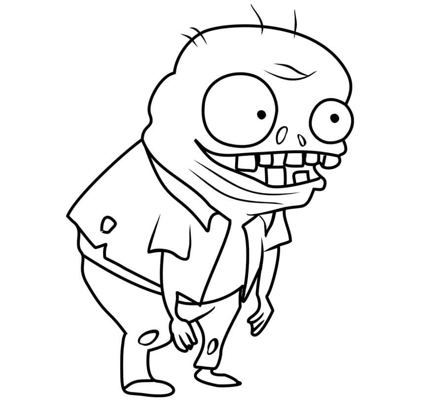 Pieni zombie Värityskuva