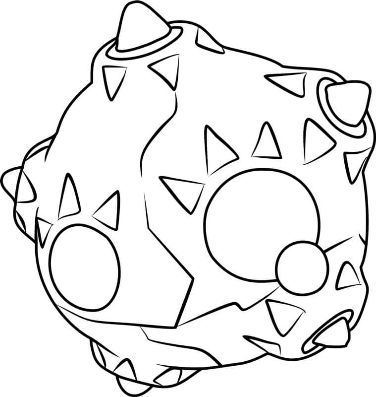 Pokemon Mineur Värityskuva