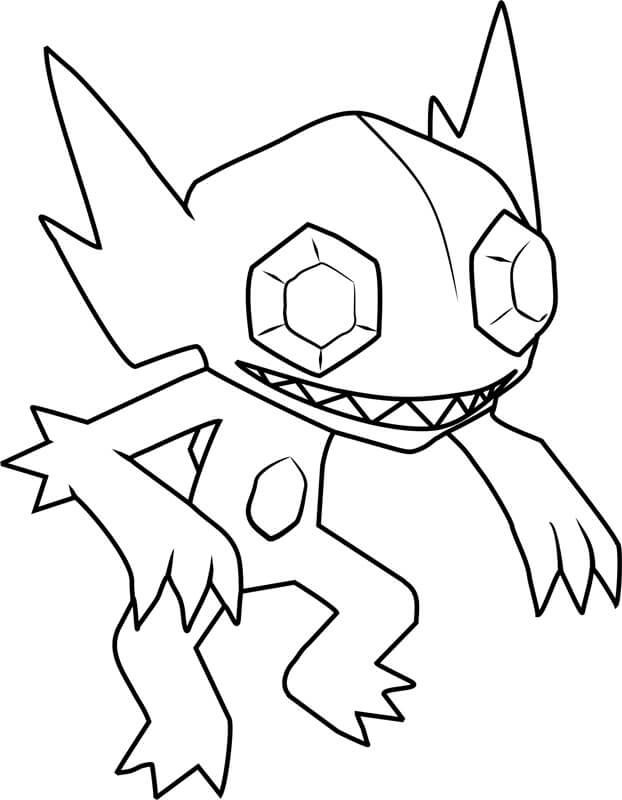 Pokemon Sableye Värityskuva