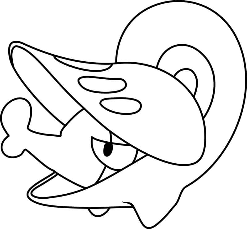 Pokemon Shelmet Värityskuva