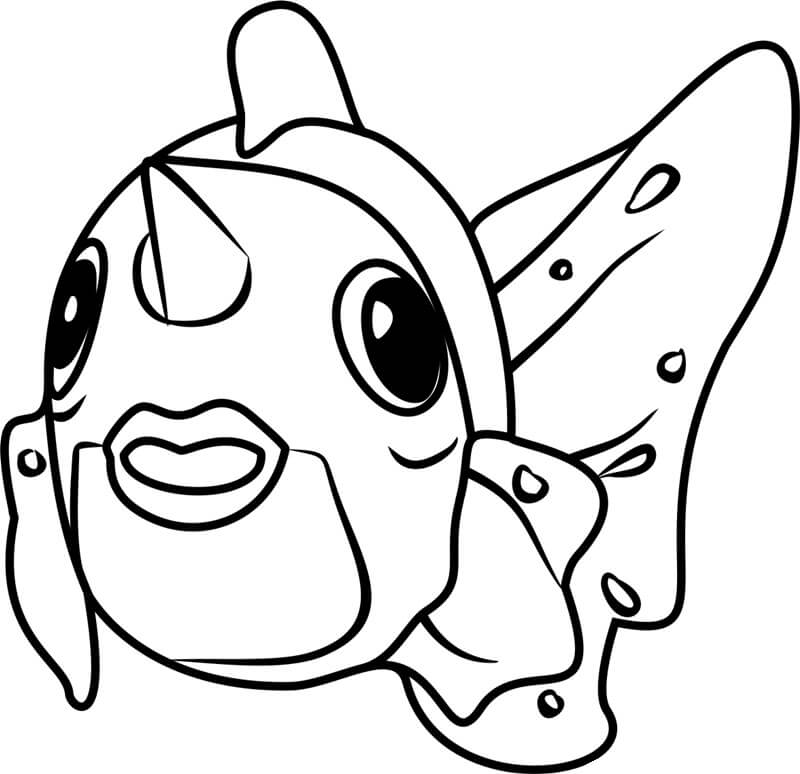 Seaking Pokemon GO Värityskuva
