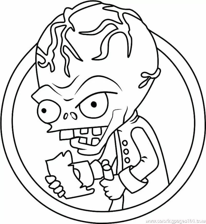 Zombie coloring pages
