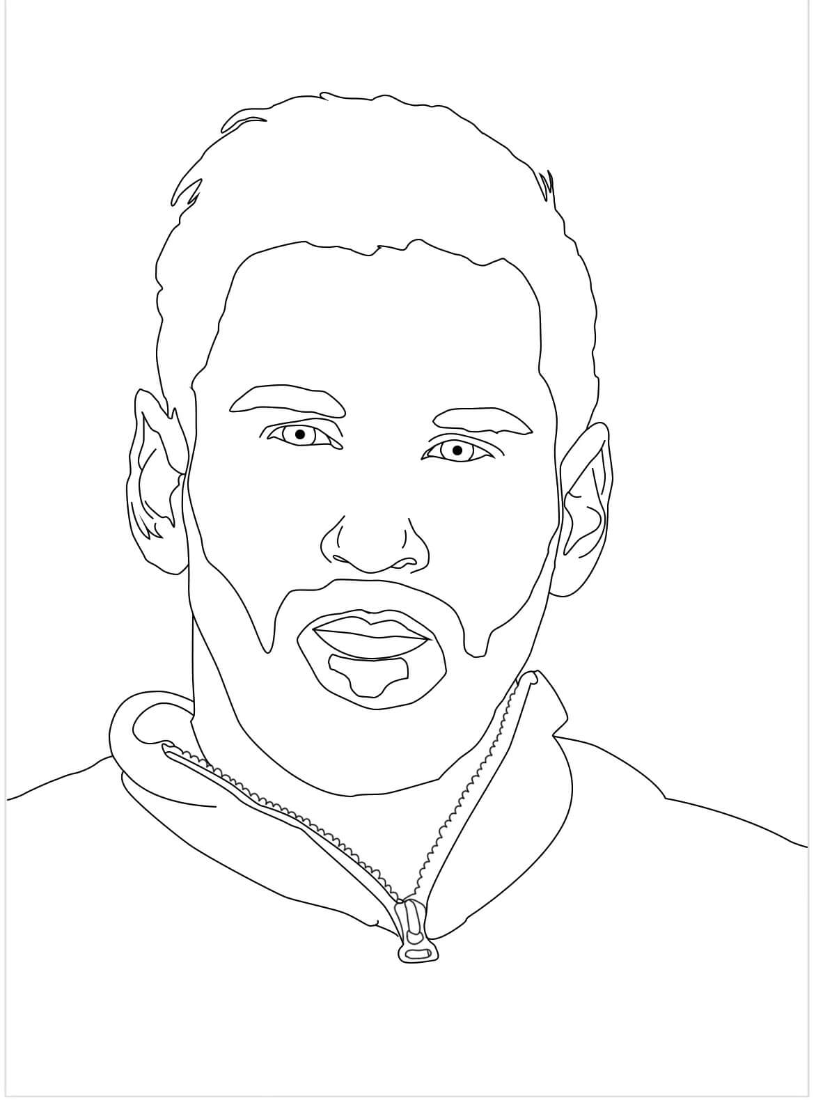 Vanha Lionel Messi Värityskuva