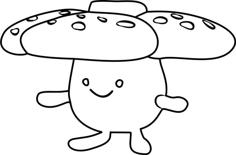 Vileplume Pokemon GO Värityskuva