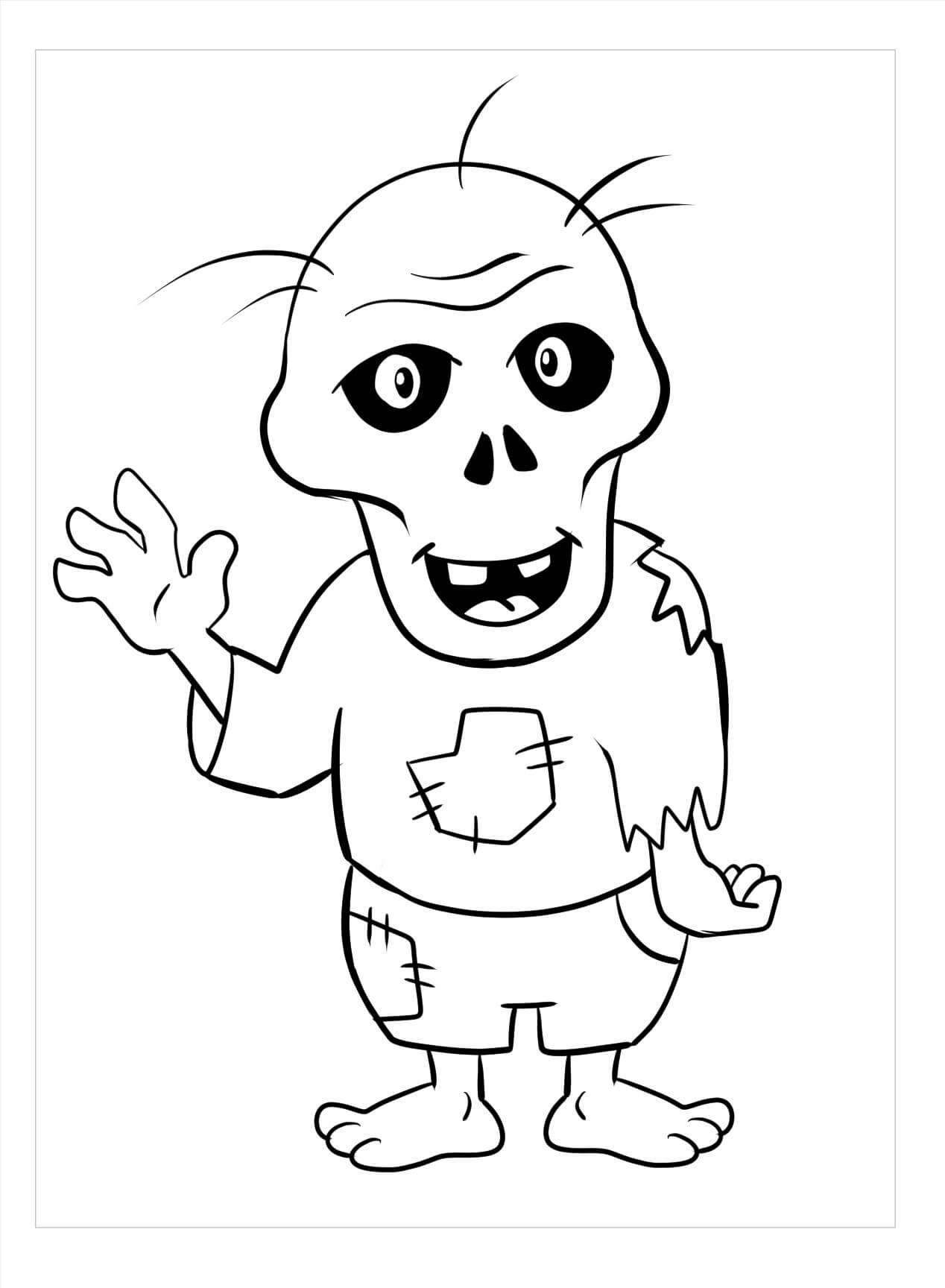 Zombie Sano hei Värityskuva