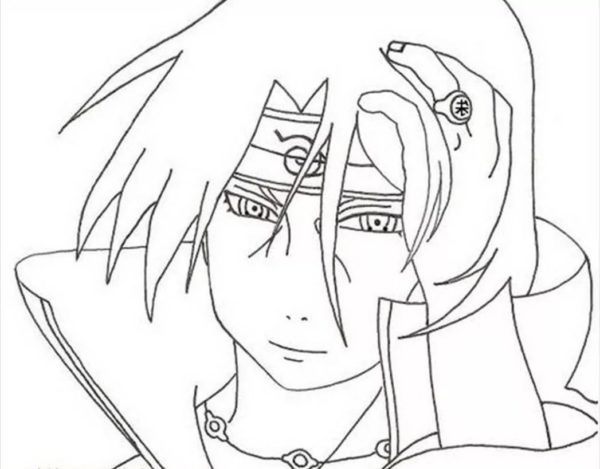 Itachi on Uchiha-klaanin nero Värityskuva