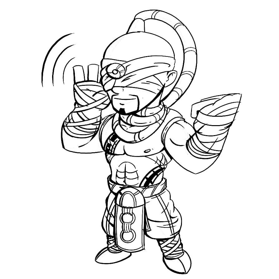 Chibi Lee Sin Värityskuva