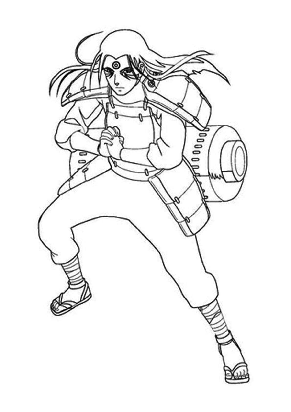 Hashirama Senju Taistelu Värityskuva