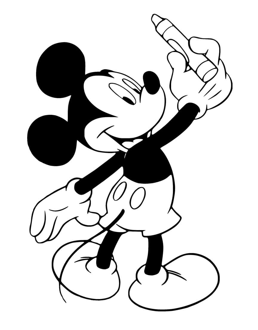 Mikki Hiiri coloring pages