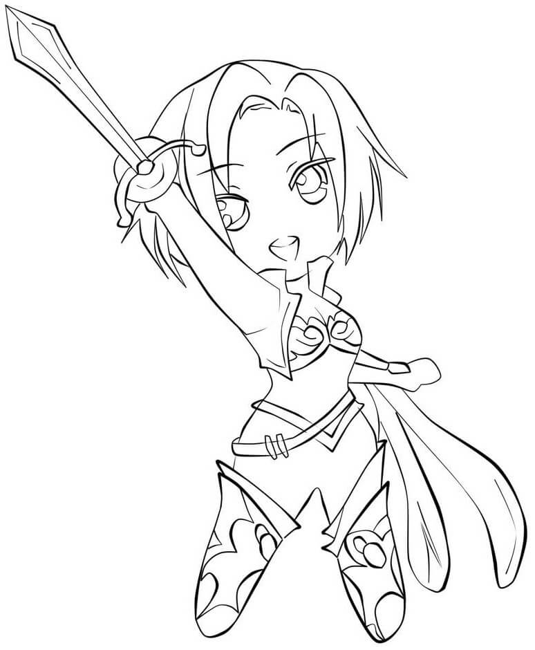 League of Legends coloring pages