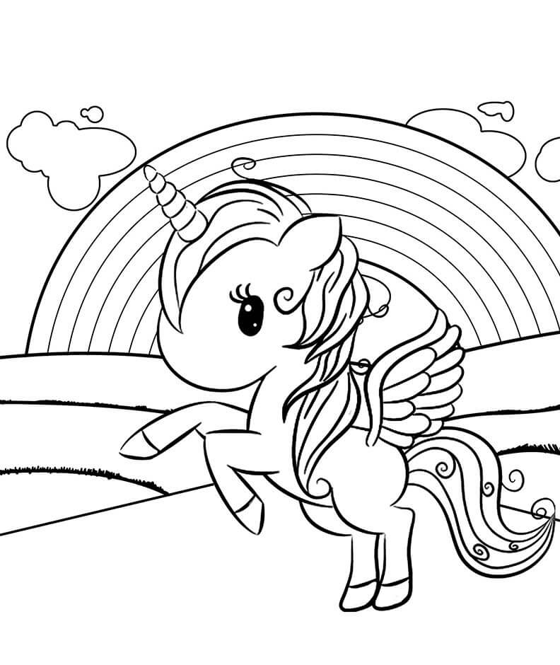 Sateenkaari coloring pages