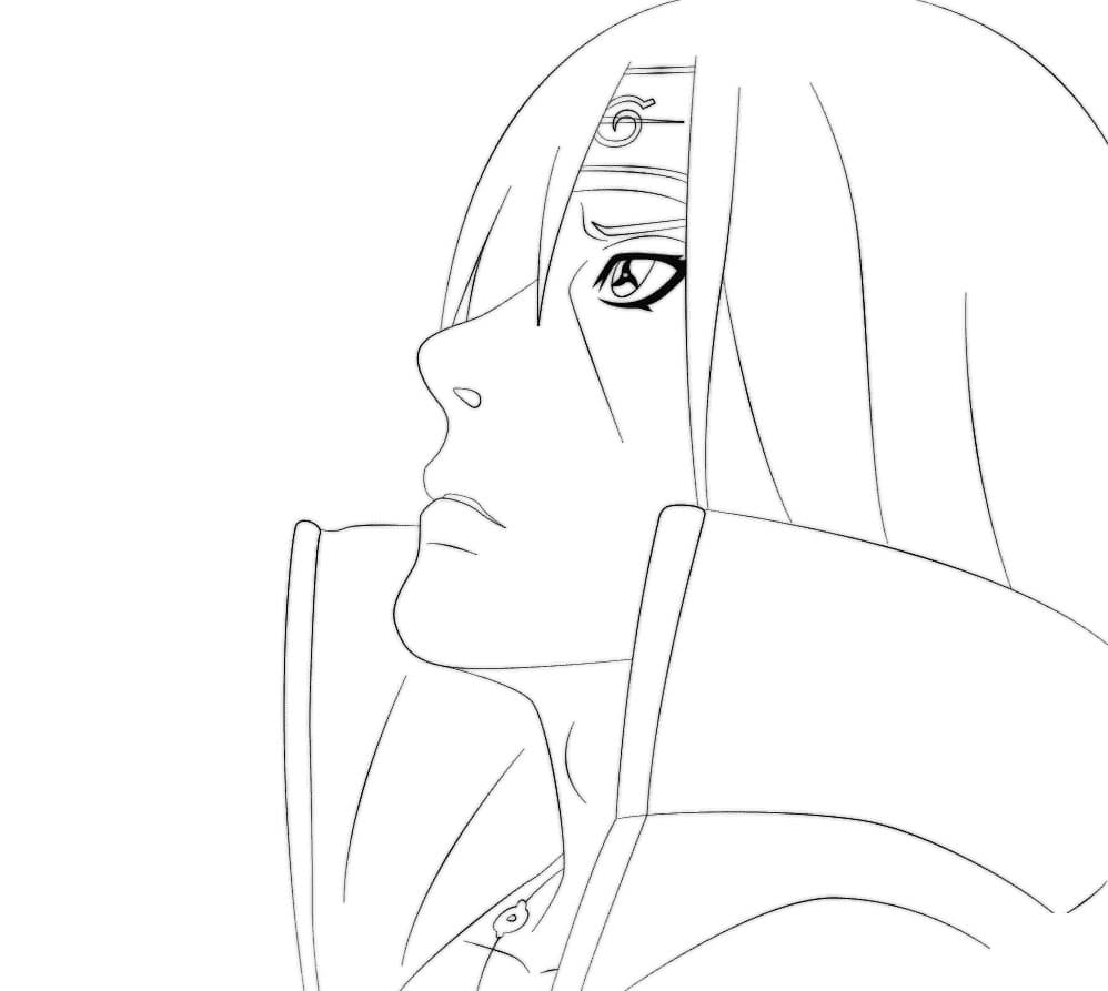 Uchiha Itachi Värityskuva