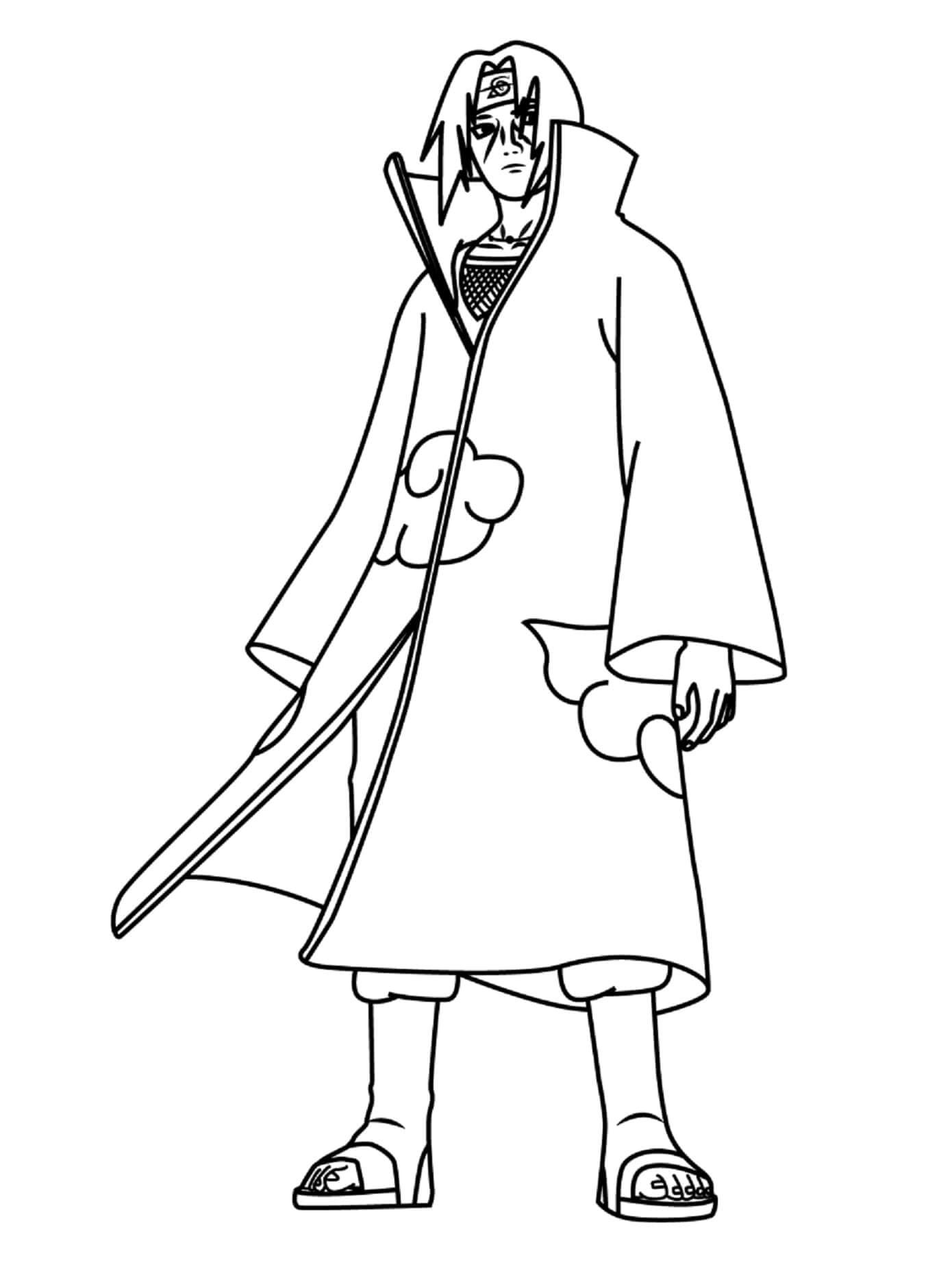 Hieno Itachi Värityskuva