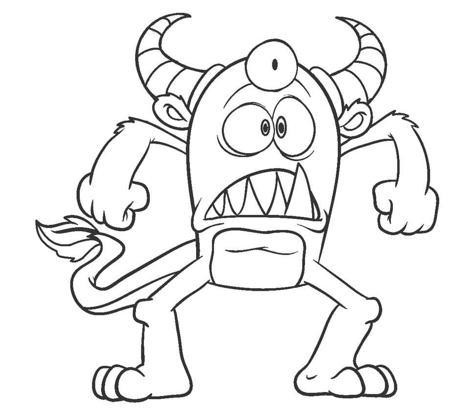 Söpöjä Hirviöitä coloring pages