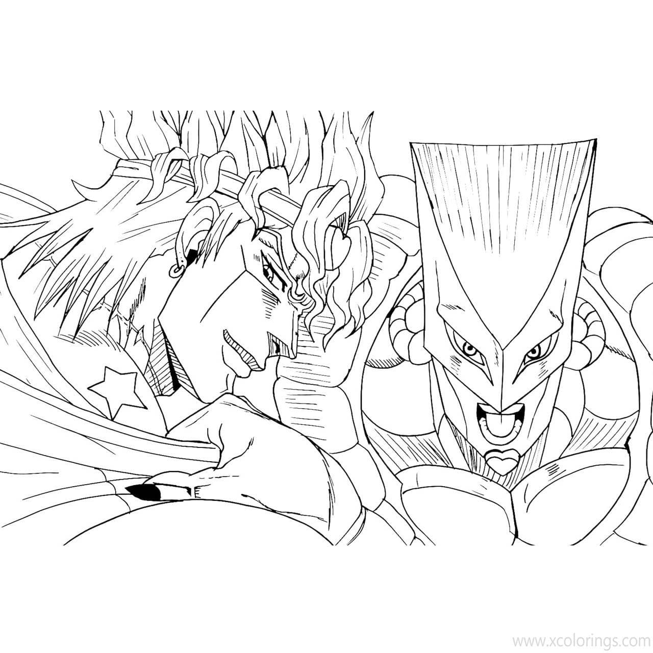 Dio Brando coloring pages
