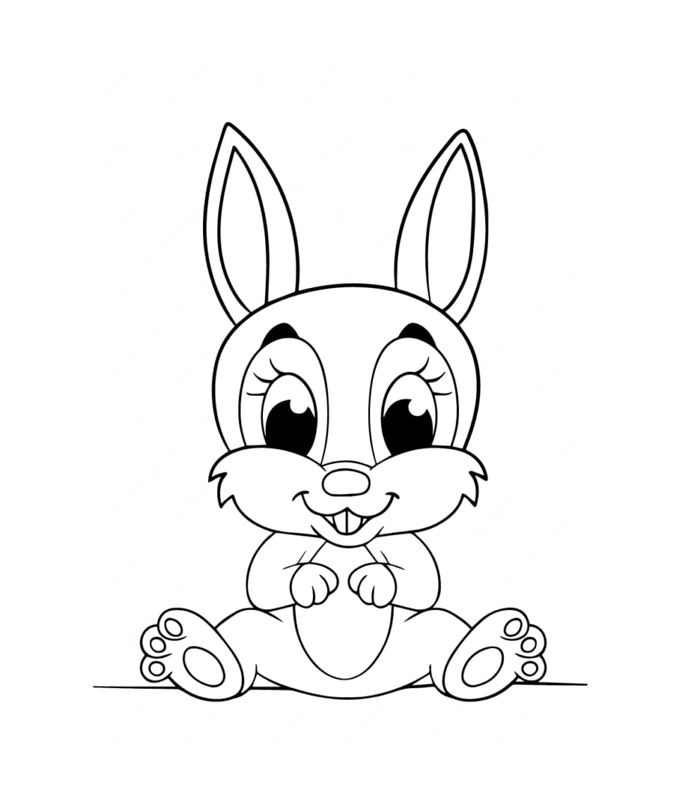 Söpöjä eläimiä coloring pages