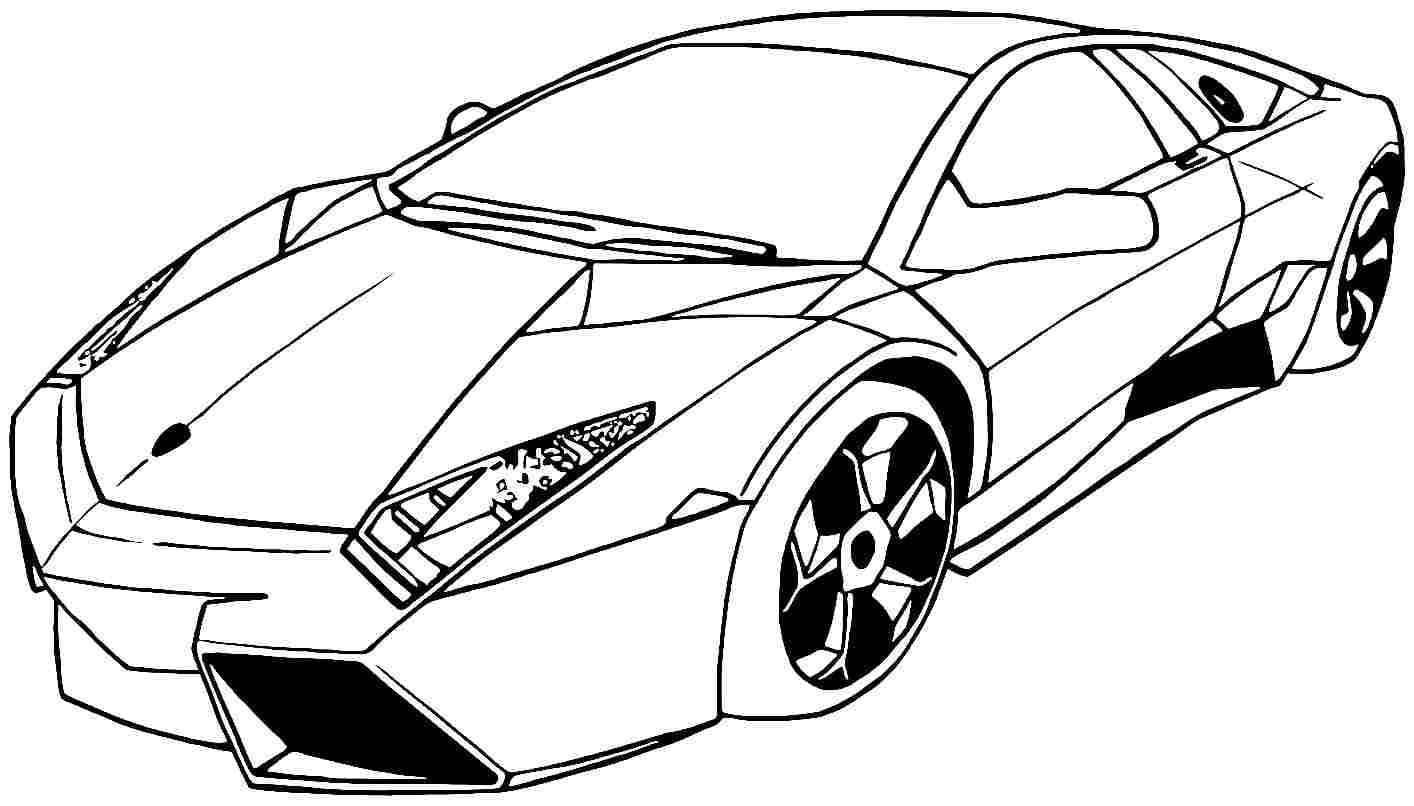 Urheiluauto coloring pages