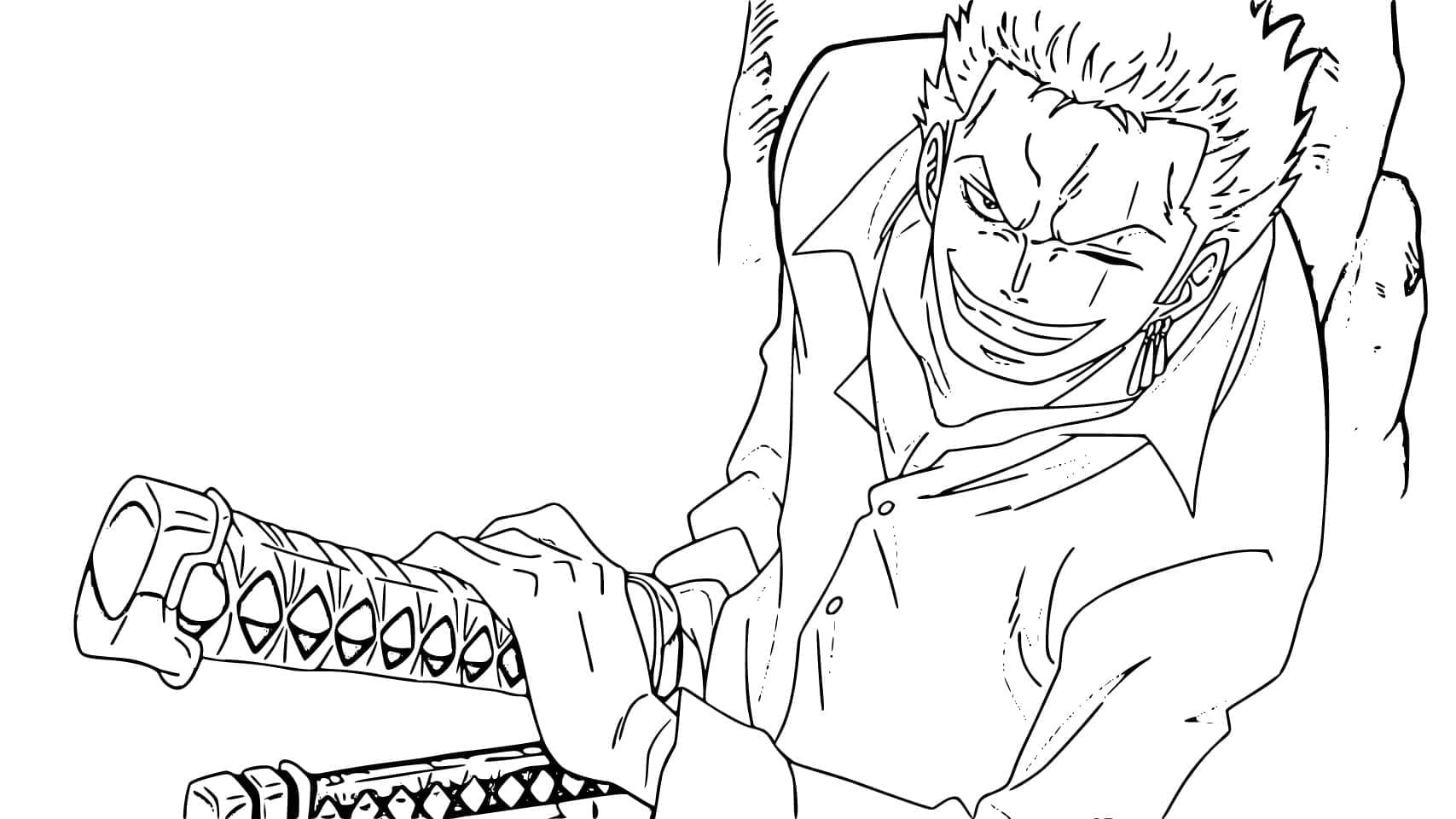 Zoro on siisti Värityskuva