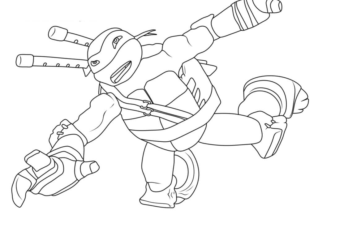 Leonardo Teenage Mutant Ninja Turtles Värityskuva