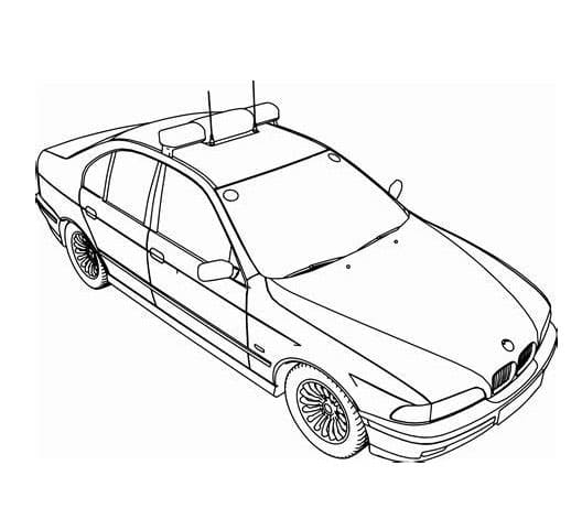 Auto - arkki 6 Värityskuva