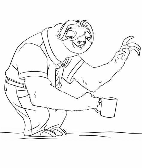 Zootropolis Värityskuva