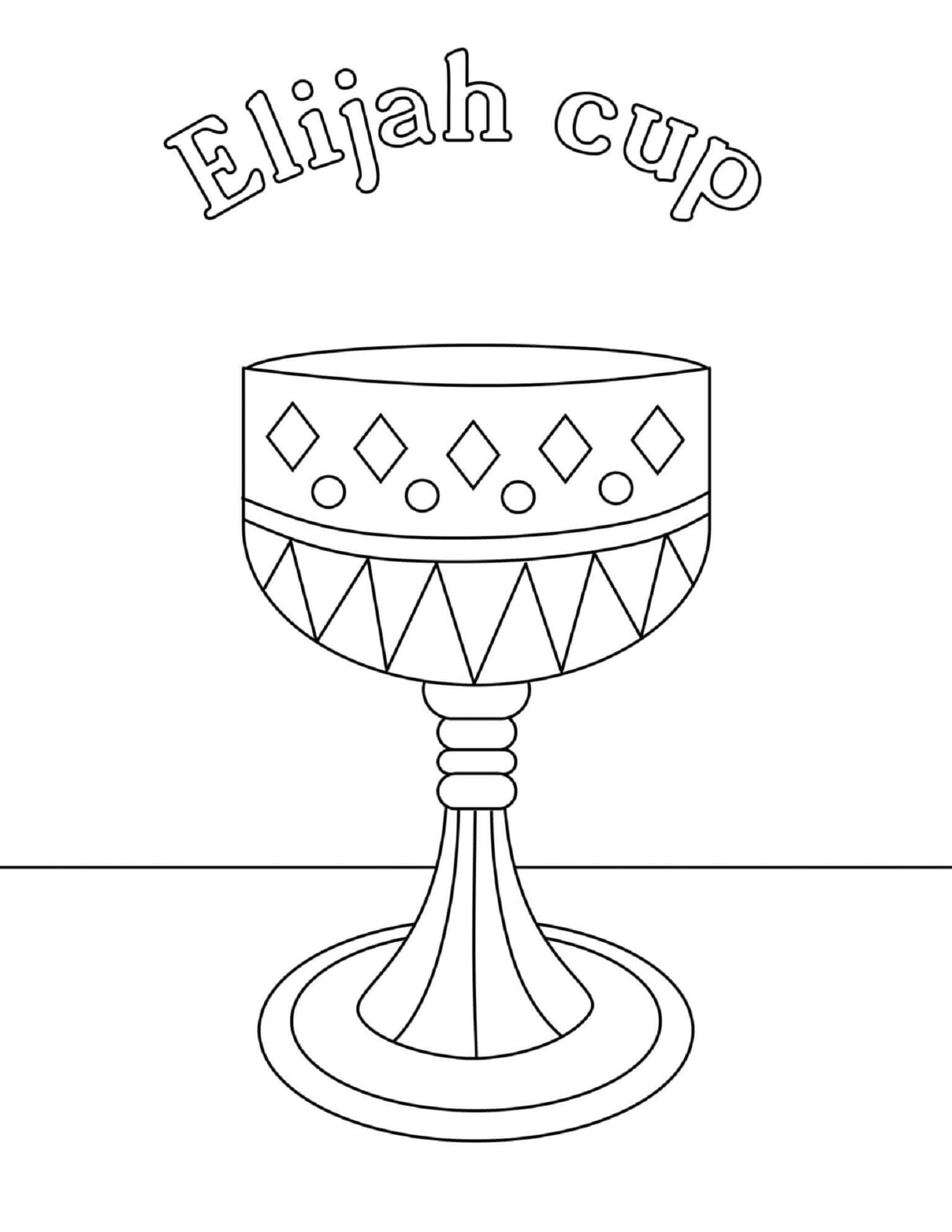Elia kuppi Värityskuva