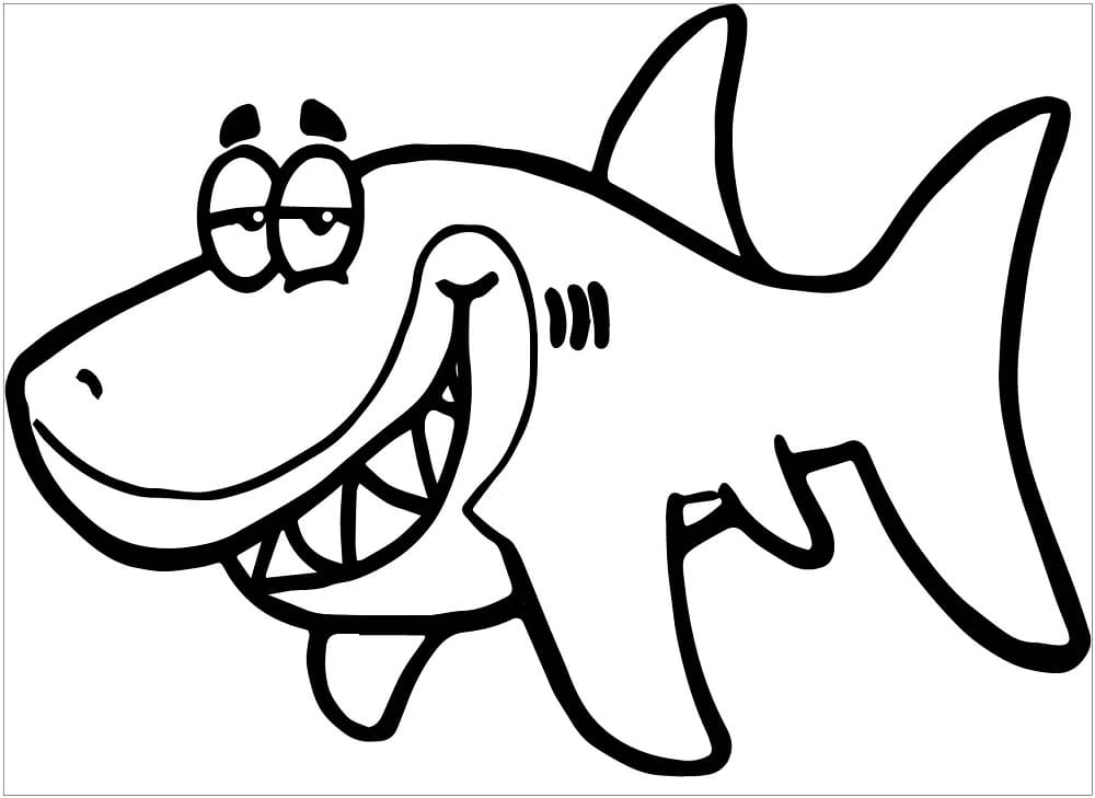 Bad Shark Värityskuva