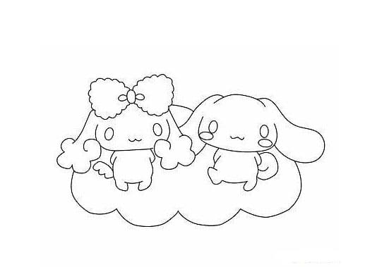 Cinnamoroll kuva Värityskuva