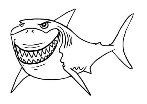 Evil Shark Värityskuva