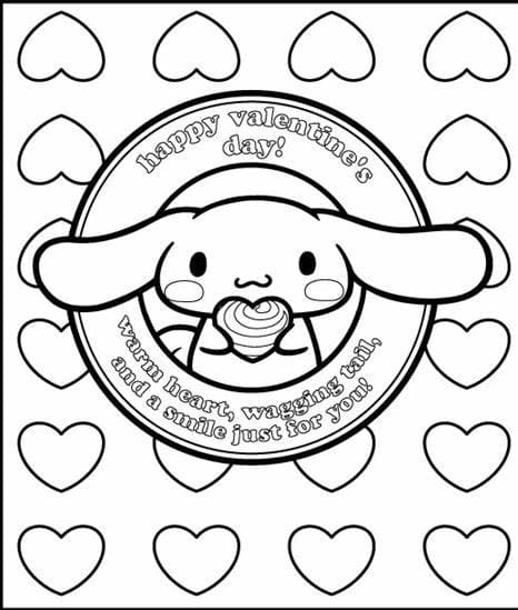 Ilmainen tulostus Cinnamoroll Värityskuva