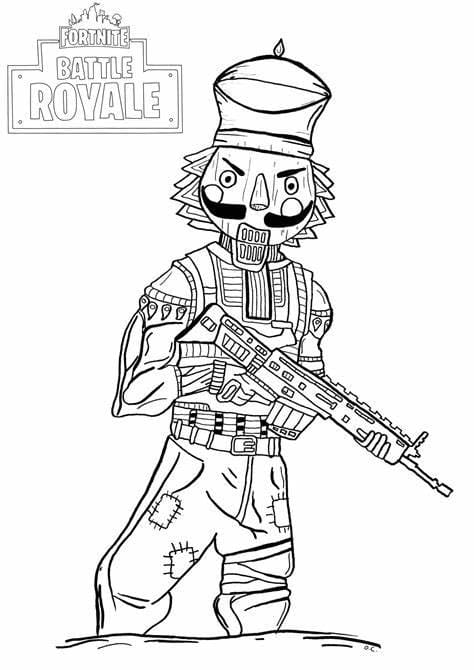 Tulostettava Fortnite Värityskuva