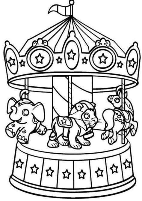 Karnevaali coloring pages