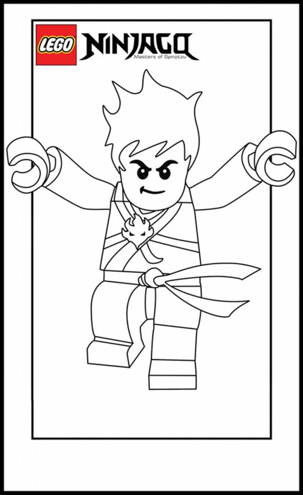 LEGO Ninja Guo Värityskuva