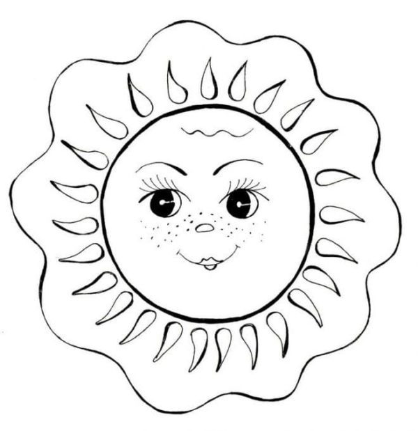 Laitetaanko huulipunaa aurinkoon Värityskuva