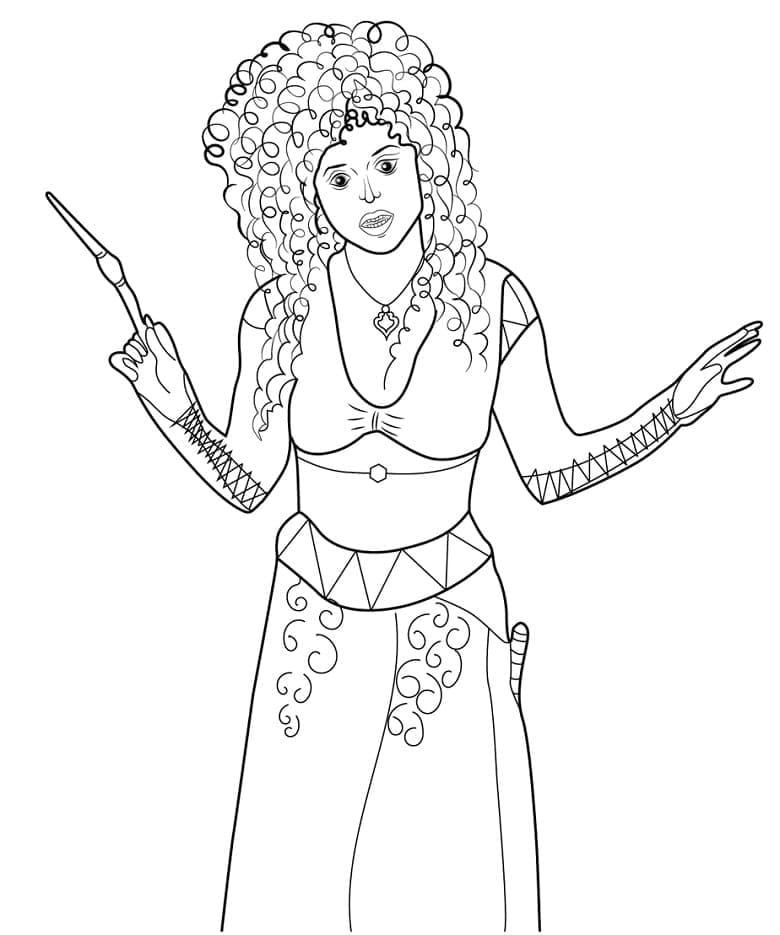 Bellatrix Lestrange Värityskuva