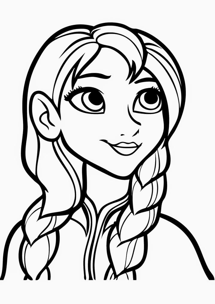 Disneyn jäädytetty prinsessa Anna Värityskuva