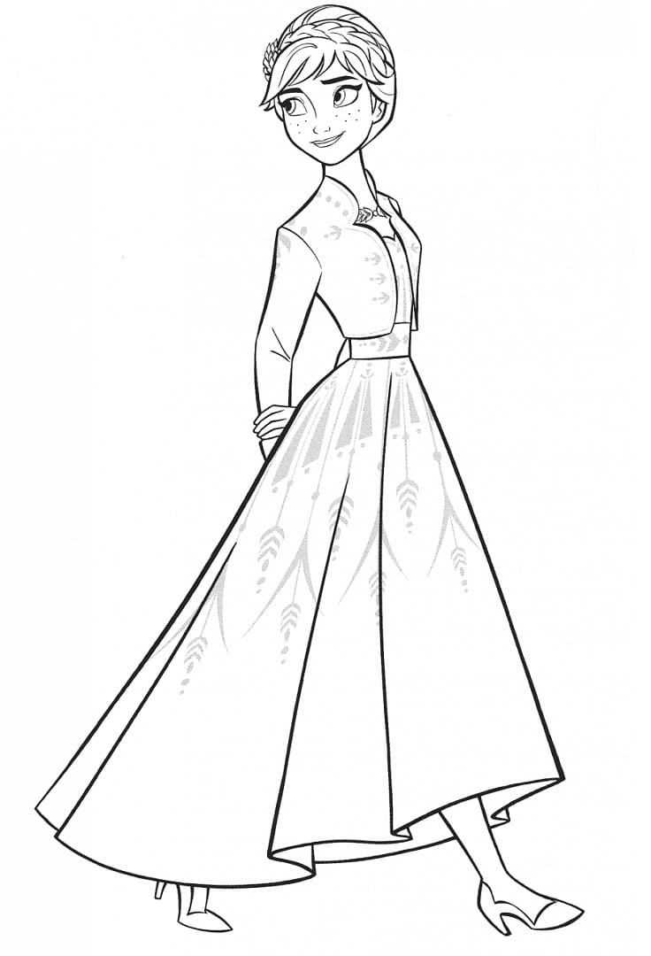 Disneyn prinsessa Anna Värityskuva