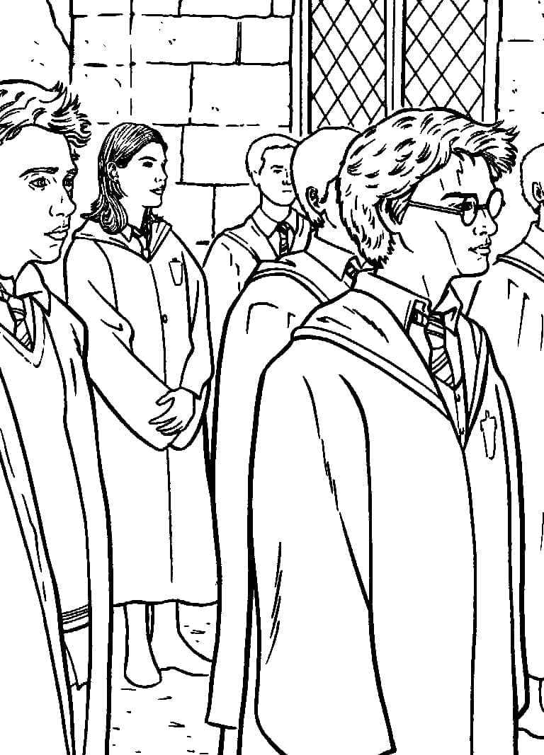 Harry Potter 9 Värityskuva