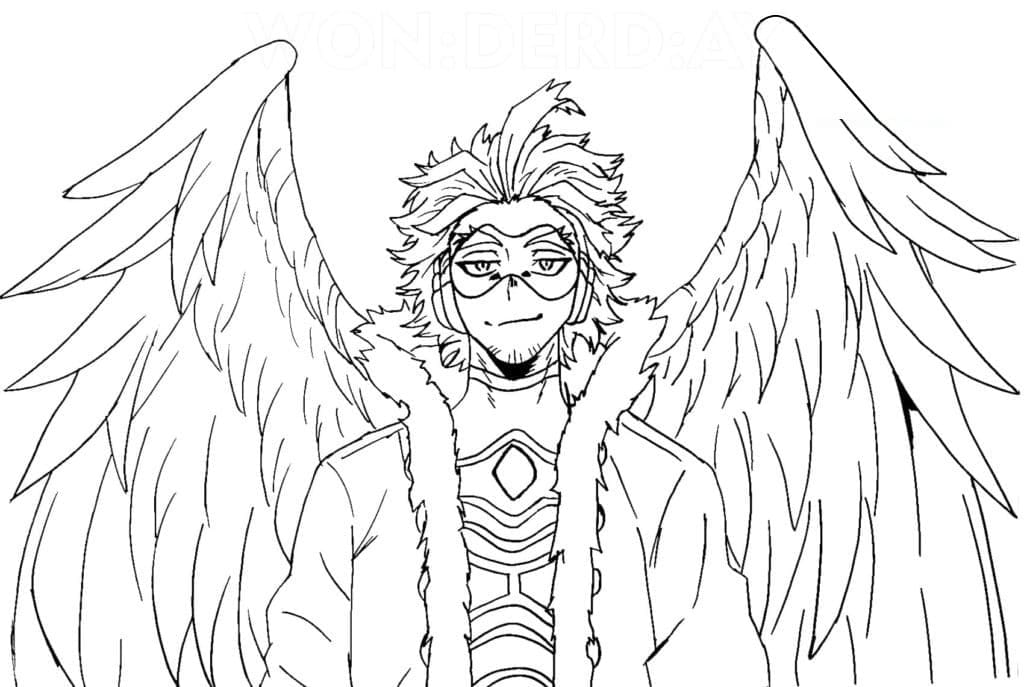 Hawks alkaen My Hero Academia Värityskuva