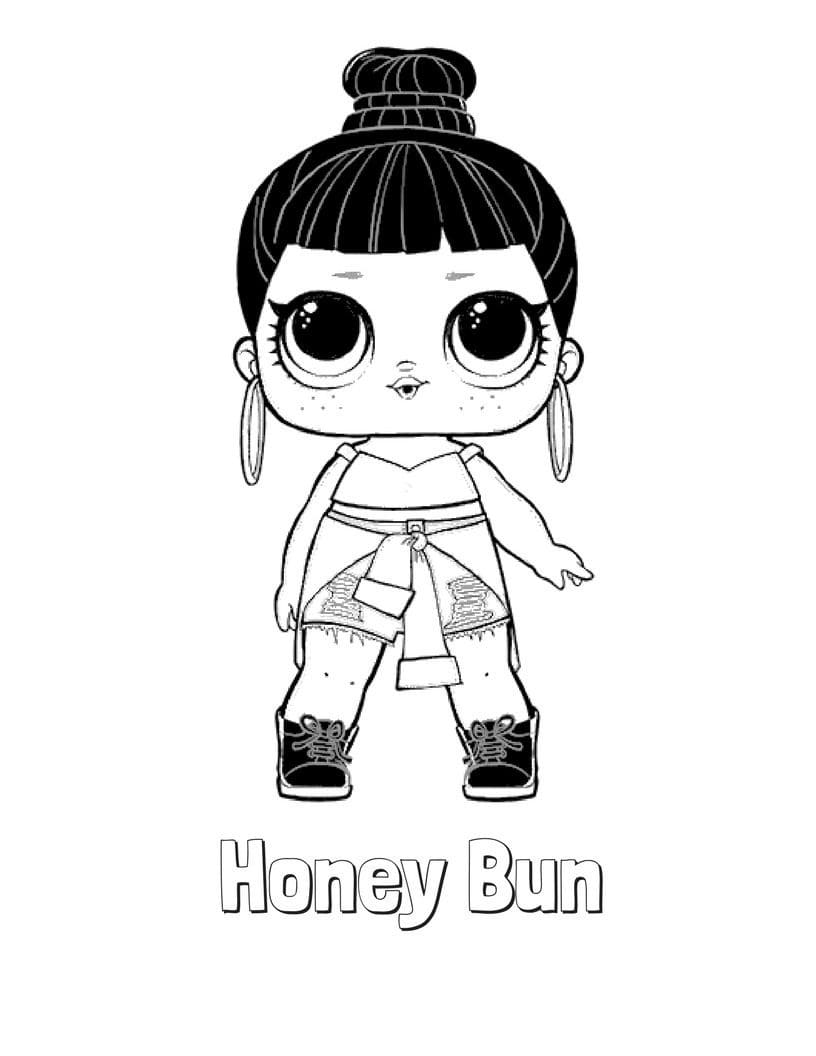Honey Bun Lol Värityskuva