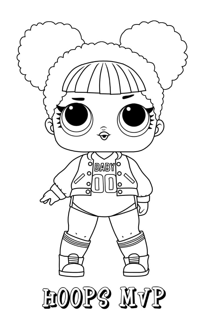 Hoops Mvp Lol Värityskuva