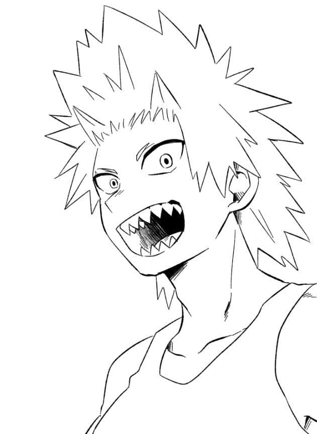 Kirishima alkaen My Hero Academia Värityskuva