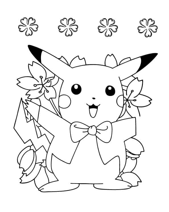 Kiva Pikachu Värityskuva
