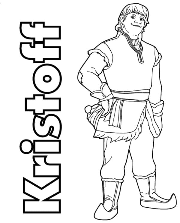 Kristoff 2 Värityskuva