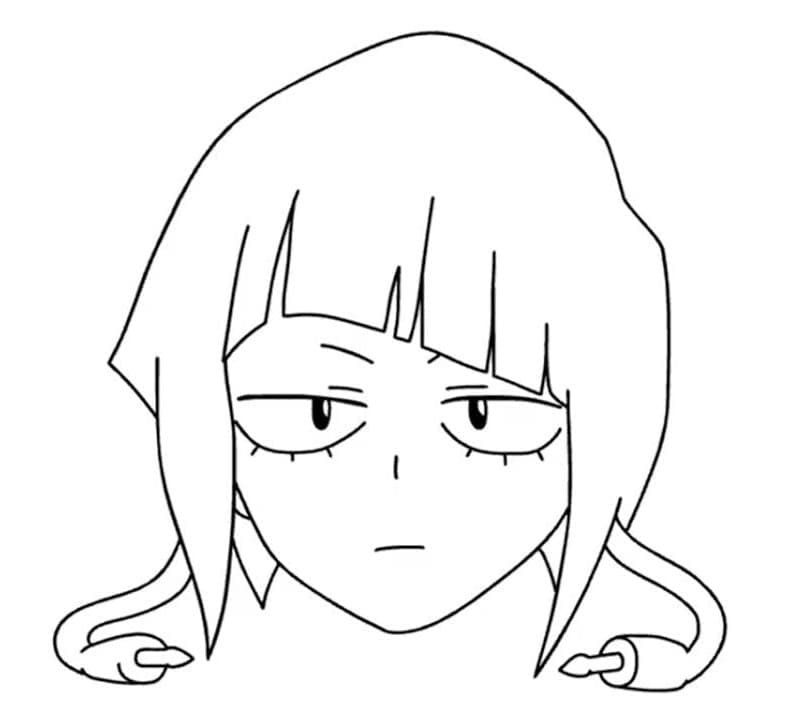 Kyouka Jirou alkaen My Hero Academia Värityskuva