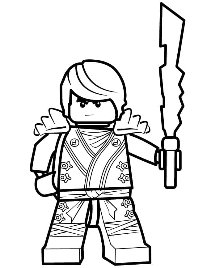 Lego Ninjago ilmaiseksi Värityskuva