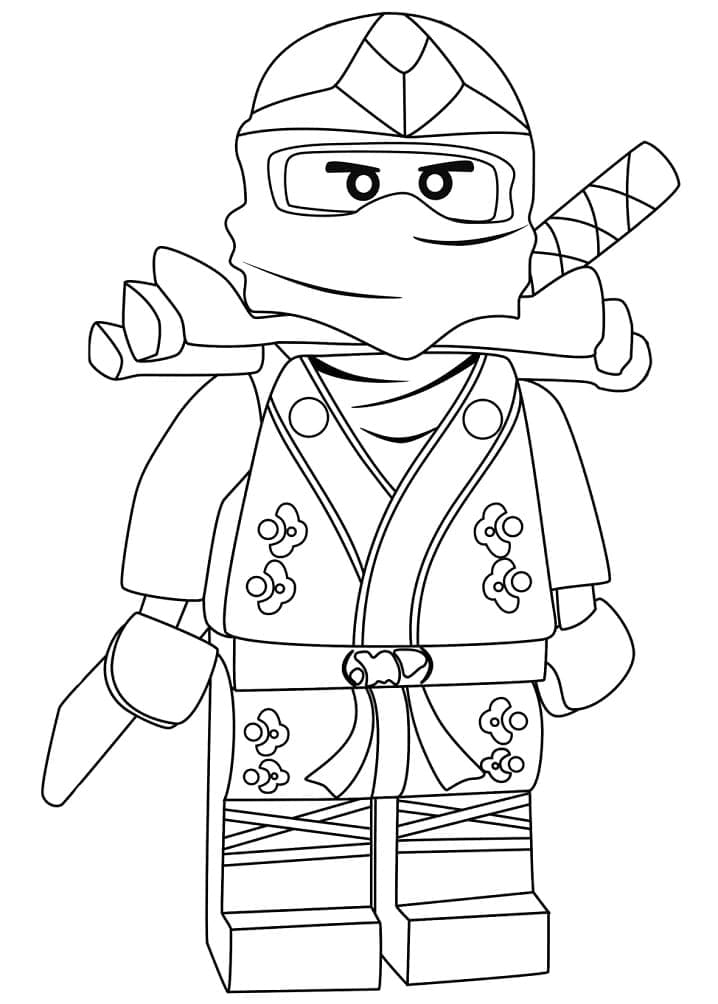 Lloyd ZX Lego Ninjago Värityskuva