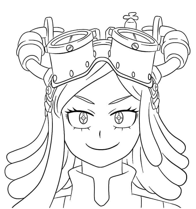 Mei Hatsume alkaen My Hero Academia Värityskuva