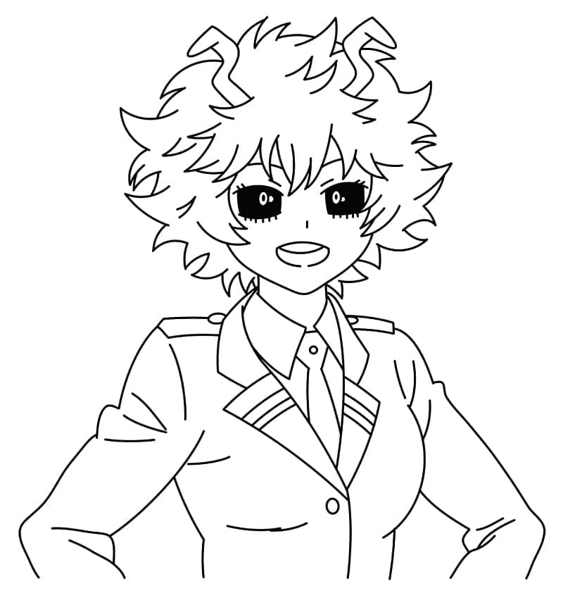 Mina Ashido alkaen My Hero Academia Värityskuva